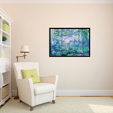 ''Nympheas'' Framed Wall Art by Claude Monet
