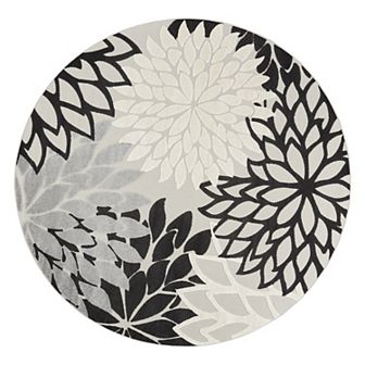 Nourison Aloha Dahlia Tropical Outdoor Rug