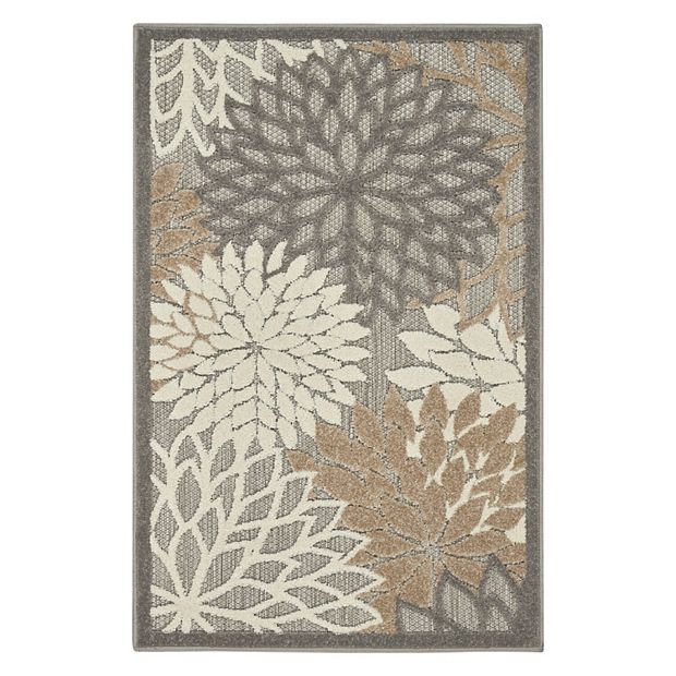 Nourison Aloha Dahlia Tropical Outdoor Rug
