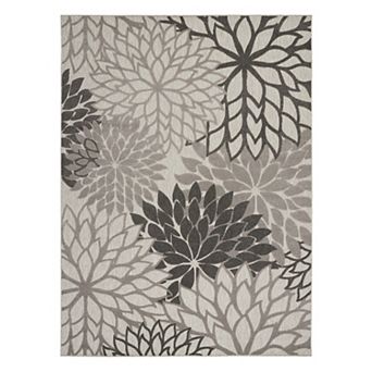 Nourison Aloha Dahlia Tropical Outdoor Rug