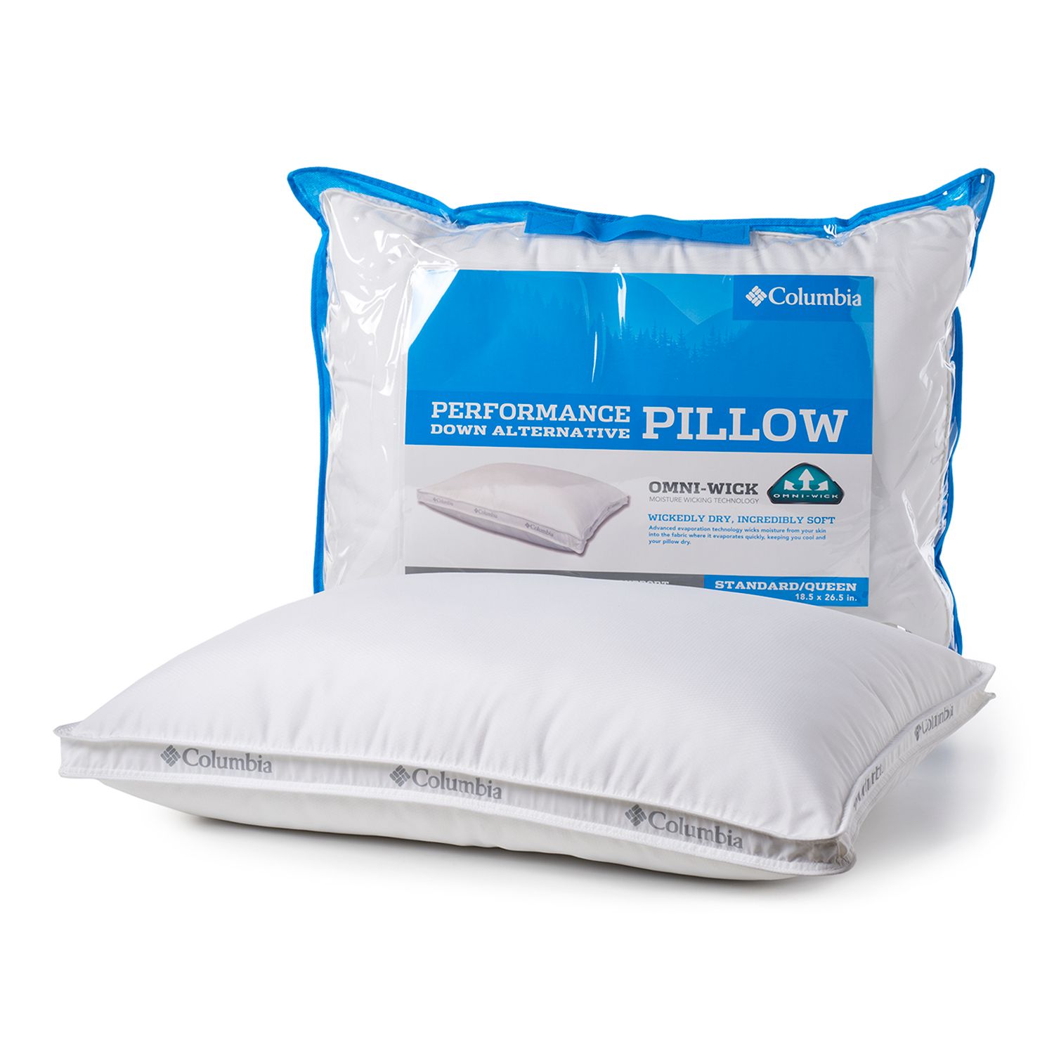 columbia advanced cooling down alternative pillow