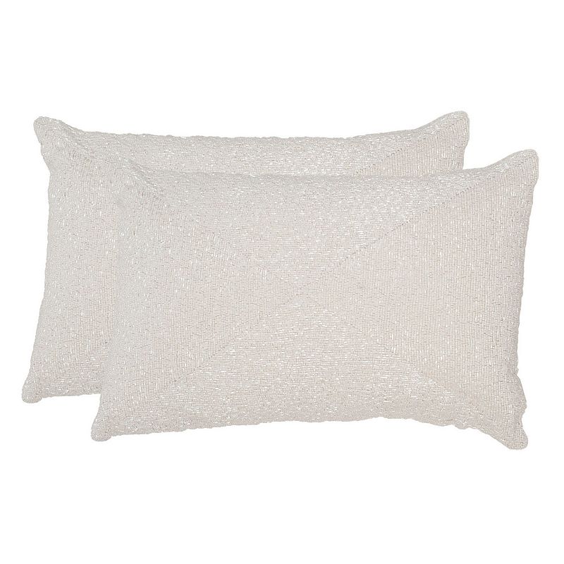 Safavieh Glitter 2-pc. Throw Pillow Set, Multicolor, 12X18