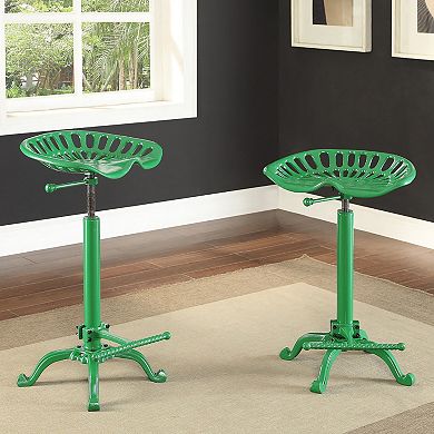 Carolina Living Adjustable Tractor Seat Bar Stool