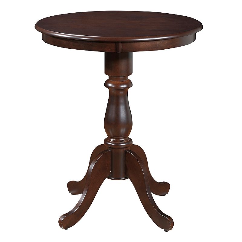 61257025 Carolina Cottage Fairview 30-in. Bar Table, Brown sku 61257025