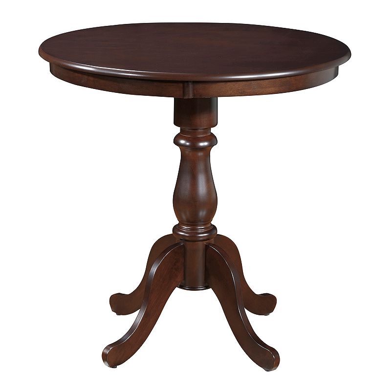 61256994 Carolina Cottage Fairview 36-in. Bar Table, Brown sku 61256994