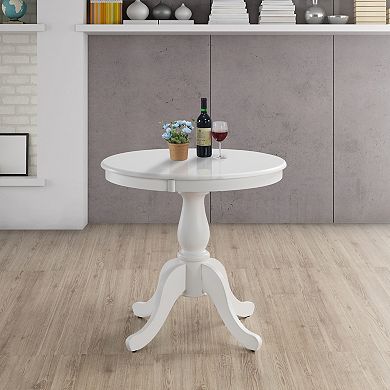 Carolina Living Fairview 30-in. Round Pedestal Dining Table
