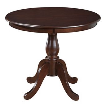Carolina Living Fairview 36 in Pedestal Dining Table