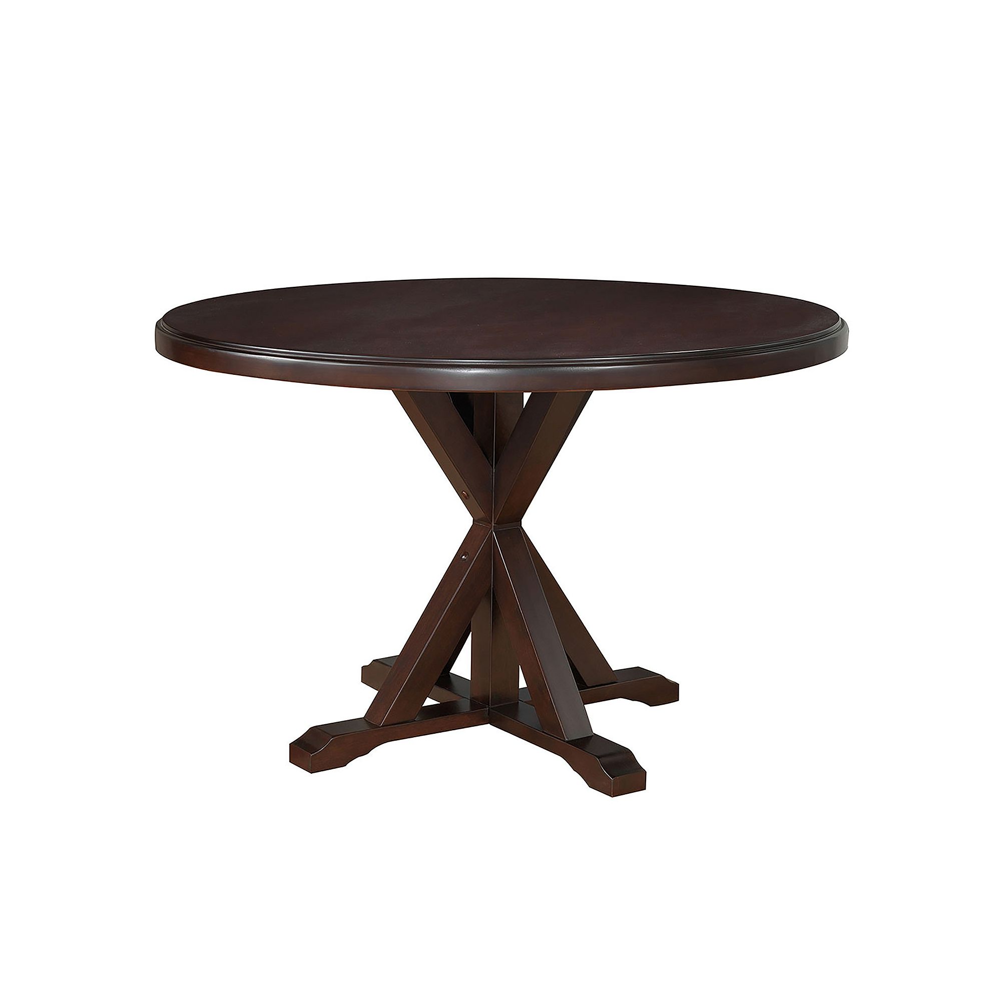 Carolina Living Monet X-Base Table, Brown