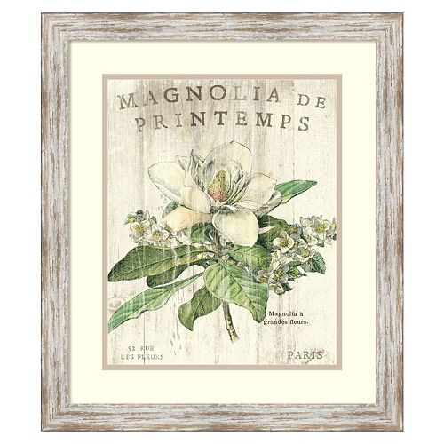 ''Magnolia de Printemps'' Framed Wall Art