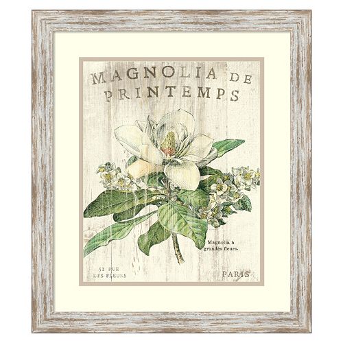 ''Magnolia de Printemps'' Framed Wall Art