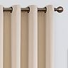 eclipse Round & Round Single Curtain Blackout Window Curtain