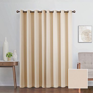 eclipse Round & Round Single Curtain Blackout 1-Panel Window Curtain