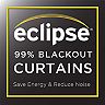 eclipse Round & Round Single Curtain Blackout Window Curtain