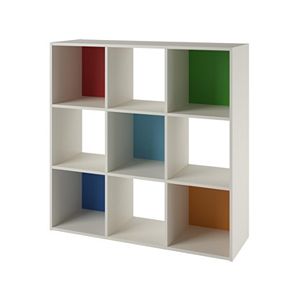 Ameriwood Wink 9-Cube Storage Bookcase