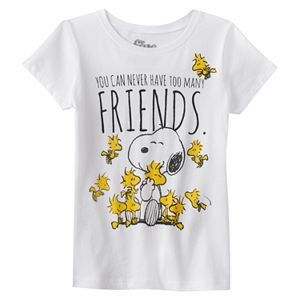 Girls 7-16 Peanuts Snoopy & Friends T-Shirt