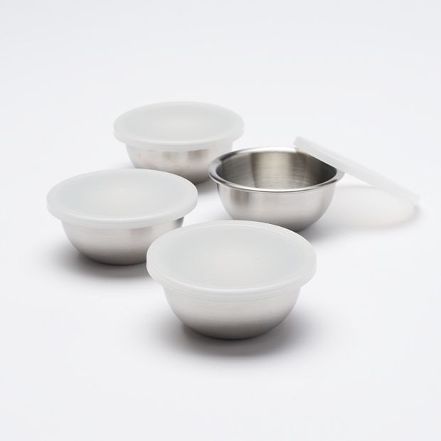 Food Network™ 4-pc. Stainless Steel Prep Bowl Set
