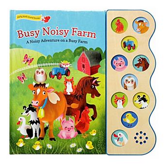 Busy Noisy Farm Early Bird Sound Book by Cottage Door Press