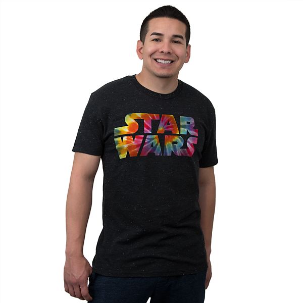 Junior's Star Wars Tie-dye Logo T-shirt : Target