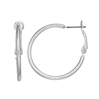 LC Lauren Conrad Hoop Earrings