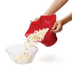 Elite Gourmet 3 Quart Popcorn Popper ,Red