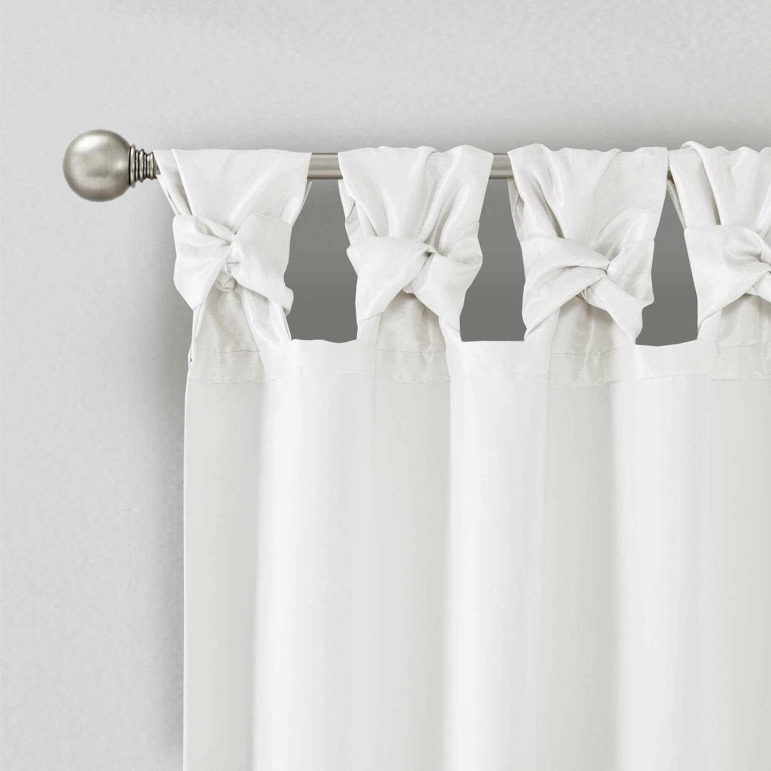 Madison Park 1-Panel Natalie Room Darkening Twisted Tab Lined Window Curtain