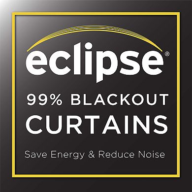 eclipse Bryson Room-Darkening 1-Panel Patio Door Curtain