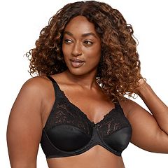 Womens Minimizer Bra Plus Size Unlined Full Coverage Smooth Underwire  Support Thyme 40DD