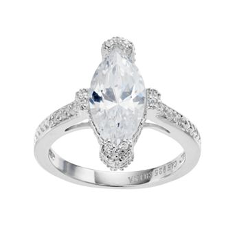Sophie Miller Sterling Silver Cubic Zirconia Ring