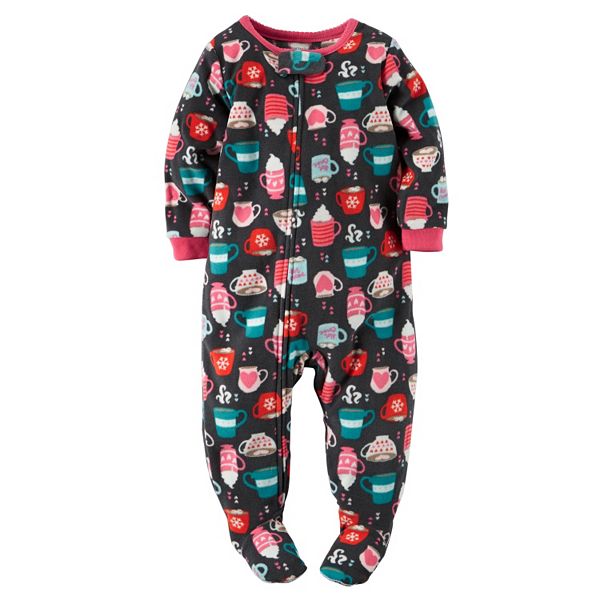 Toddler Girl Carter's Fleece Footed Pajamas