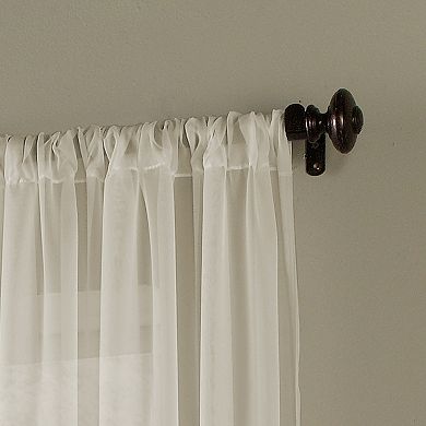 Window Curtainworks 1-Panel Soho Voile Window Curtain