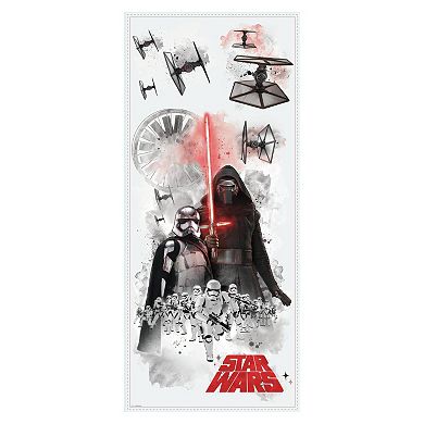Star Wars: Episode VII The Force Awakens Villains Burst Peel & Stick Giant Wall Decal