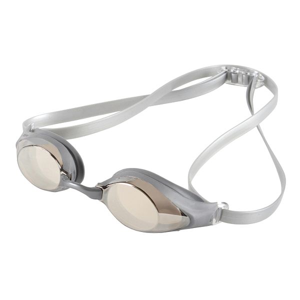 SoCal Swedish Style Mirrored Swim Goggle Silver 
