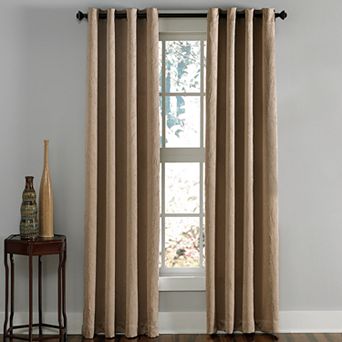 Window Curtainworks 1-Panel Lenox Room Darkening Window Curtain