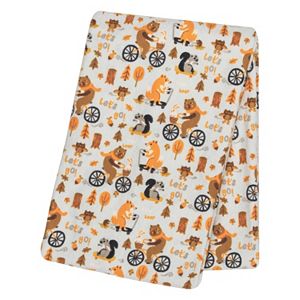 Trend Lab Let's Go Flannel Swaddle Blanket