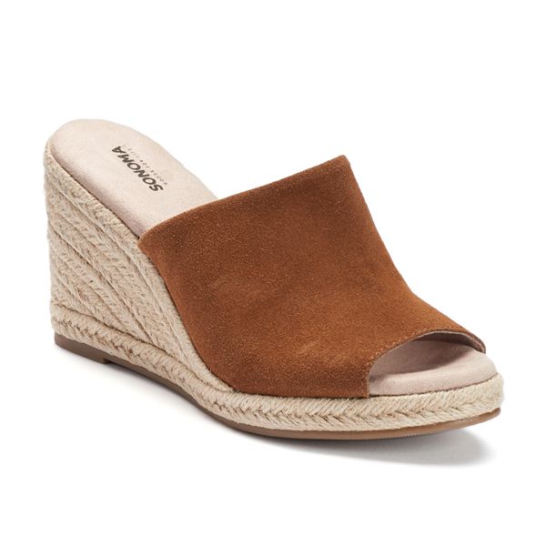 Kohl's sonoma wedge sandals sale