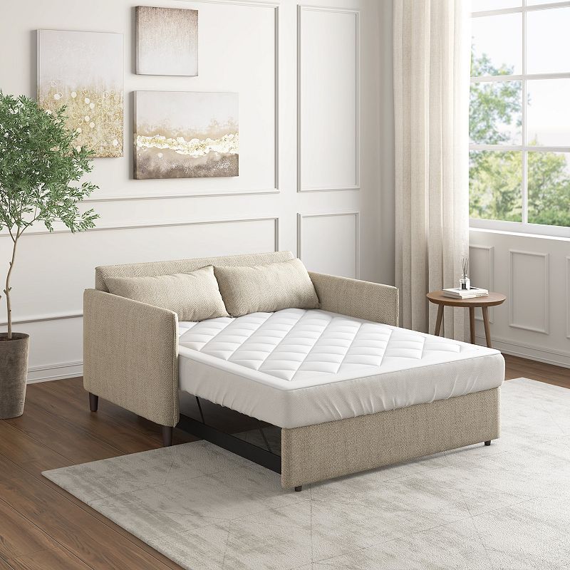 61374848 Sleep Philosophy Holden Sofa Bed Quilted Waterproo sku 61374848