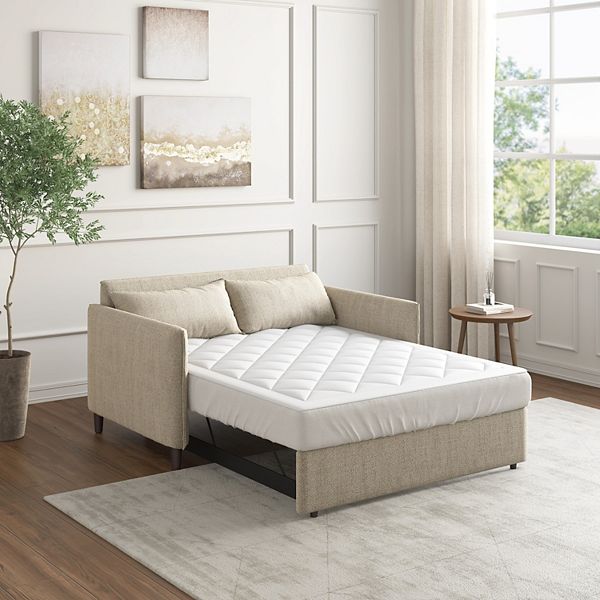 Sleep Philosophy Waterproof Sofa Bed, Twin Sofa Bed Mattress