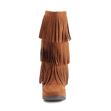 SO® Women's Fringe Boots