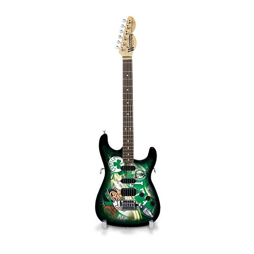 Boston Celtics NorthEnder Collector Series Mini Replica Electric Guitar