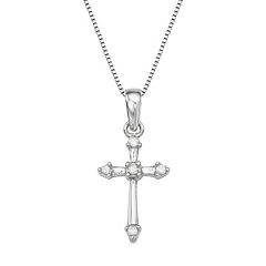 Diamond cross clearance necklace kohls