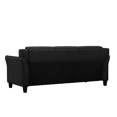 Lifestyle Solutions Hartford Curved Arm Sofa 