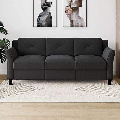 Lifestyle Solutions Hartford Curved Arm Sofa 