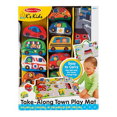 Melissa & Doug Take-Along Town Play Mat