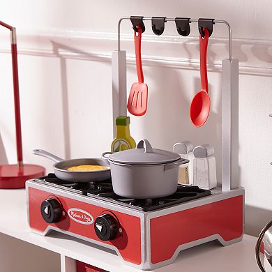 Melissa & Doug 17-pc. Deluxe Wooden Cooktop Set