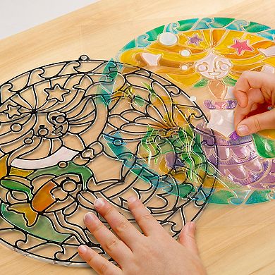 Melissa & Doug Stained Glass Made Easy Mermaid Set
