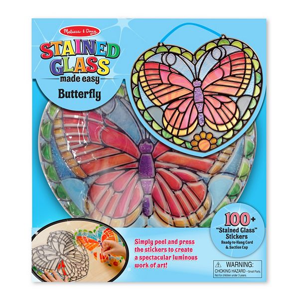 Melissa and doug stained best sale glass stickers