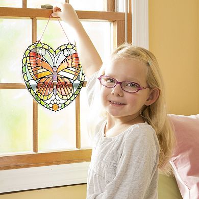 Melissa & Doug Stained Glass Made Easy Butterfly Set