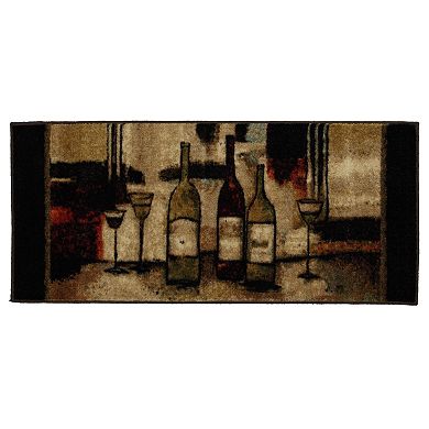 Mohawk® Home Wine & Glasses Kitchen Rug
