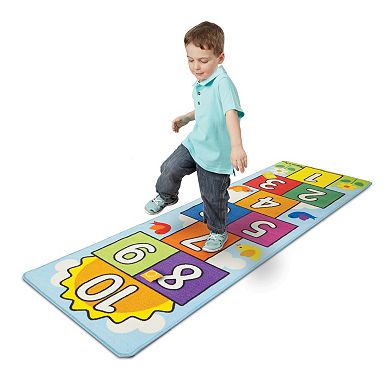 Melissa & Doug Hop & Count Hopscotch Rug