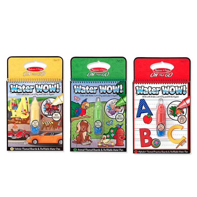 Melissa & Doug Water Wow Set, Multicolor